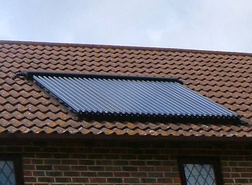 Special feature panel-solar thermal install