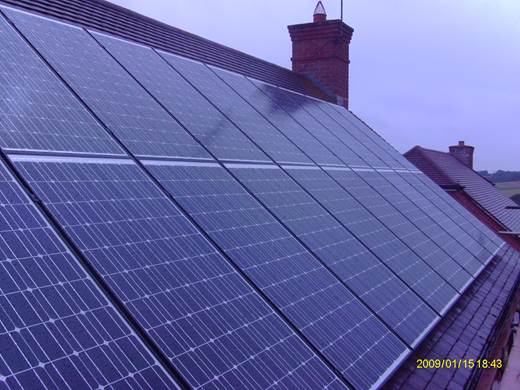 solar panel-20 Schott Mono 190 modules for Mr and Mrs F in Blandford