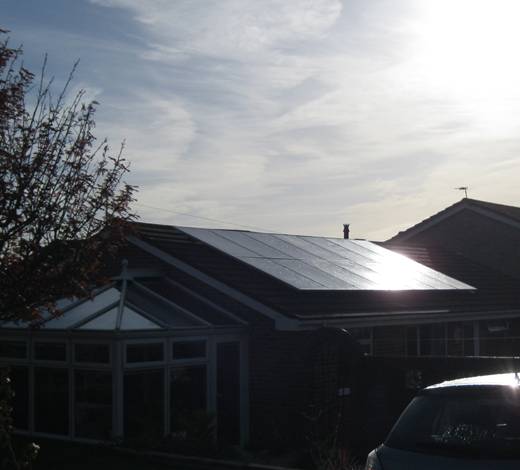 solar panel-Mr Webber PV installation in Broadstone, Poole